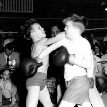 Wayne Douglas and Charles Dygert Compete in Romeo's Annual Boxing Contest